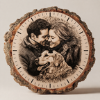 Marlona Moments – Personalisierte Holzuhr