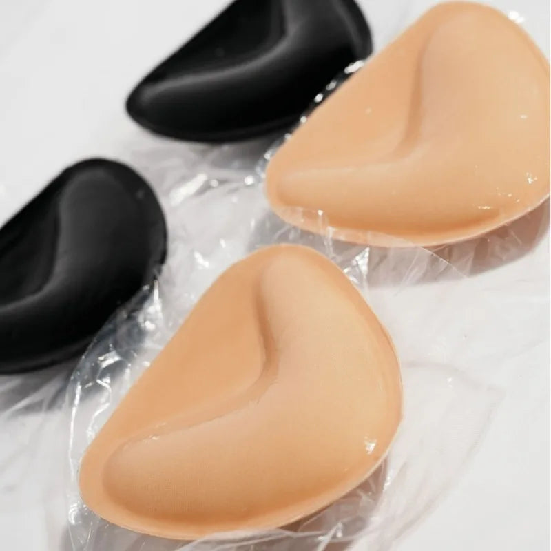 Thicken Chest Push Up Sticky Bra Double Sided Women Swimsuit Bikini Removeable Silicone Self-adhesive Cup Enhancer Chest Pad